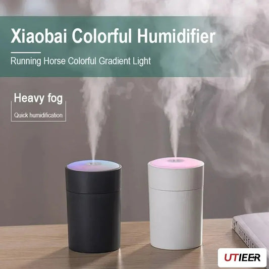 Night Light Colorful Cup Humidifier Usb Silent Moisturizing Aromatherapy Desktop Home Car Air Purifier